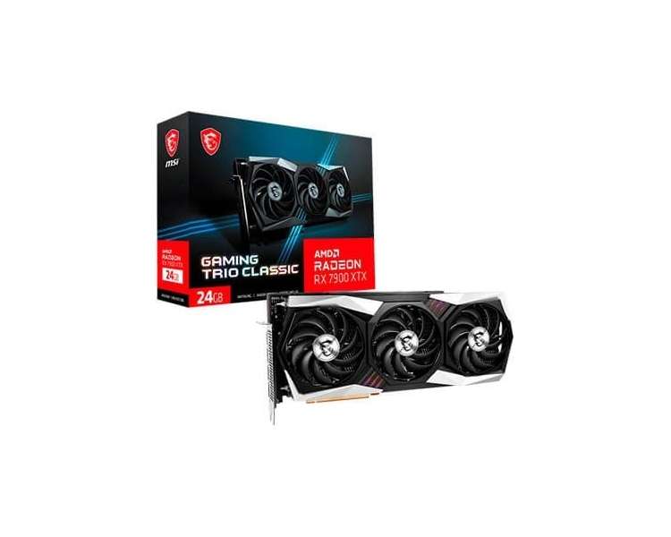 TARJETA GRÁFICA MSI RX 7900XTX GAMING TRIO CLASSIC 24GB GD