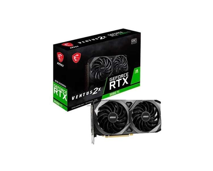 TARJETA GRÁFICA MSI RTX 3060TI VENTUS  2X OC 8GB GDDR6X