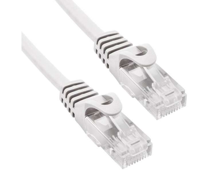 Cable de red rj45 utp phasak phk 1502 cat.6/ 2m/ gris