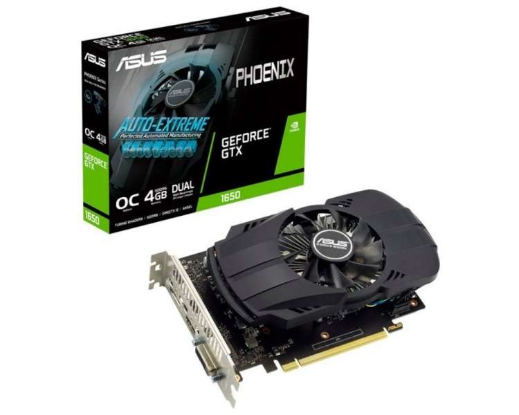 Tarjeta gráfica asus phoenix geforce gtx 1650 evo/ 4gb gddr6