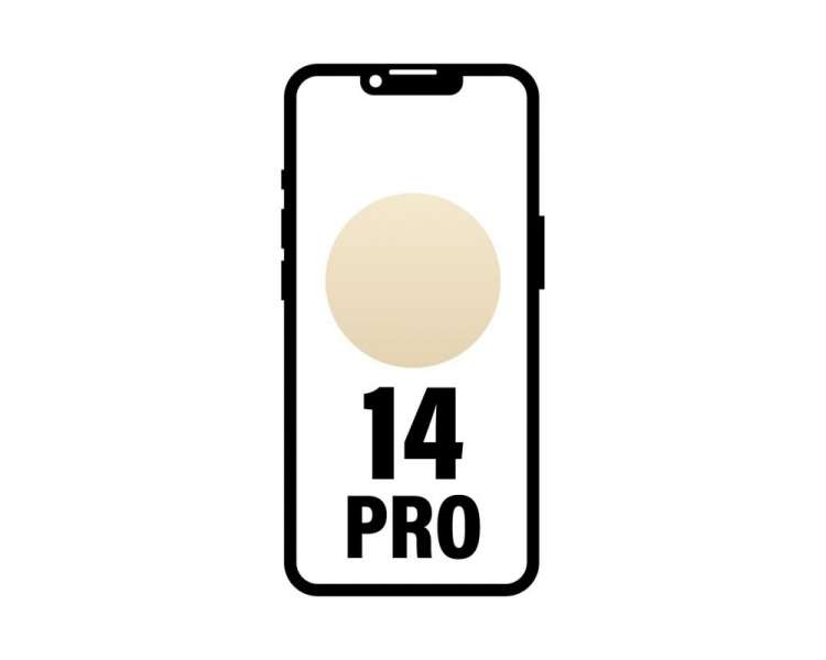 Smartphone apple iphone 14 pro 256gb/ 6.1'/ 5g/ oro