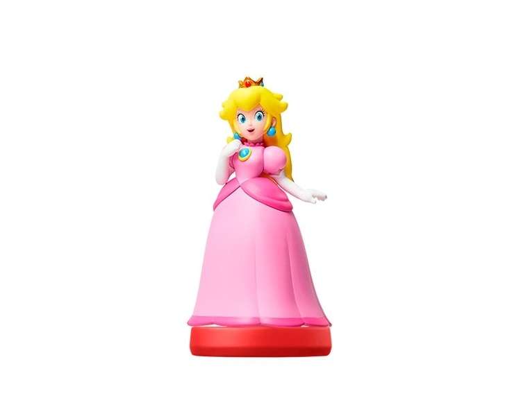 FIGURA NINTENDO AMIIBO SUPER MARIO PEACH COLLECCION SUPER SMASH BROS