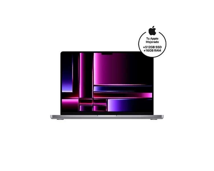 PORTATIL APPLE MACBOOK PRO 14  2023 SP.GRAY M2 PRO