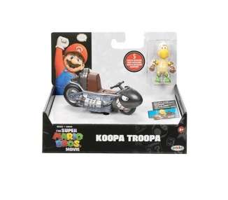 FIGURA SHERWOOD SUPER MARIO MOVIE KOOPA TROOPA WITH KART