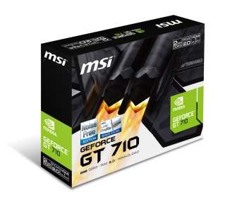 TARJETA GRÁFICA MSI GT 710 2GB GDDR3 LP