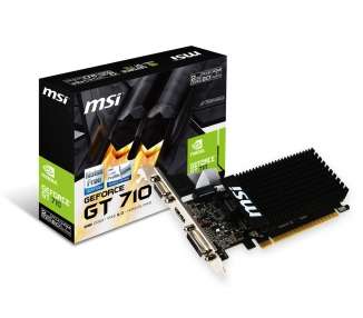 TARJETA GRÁFICA MSI GT 710 2GB GDDR3 LP