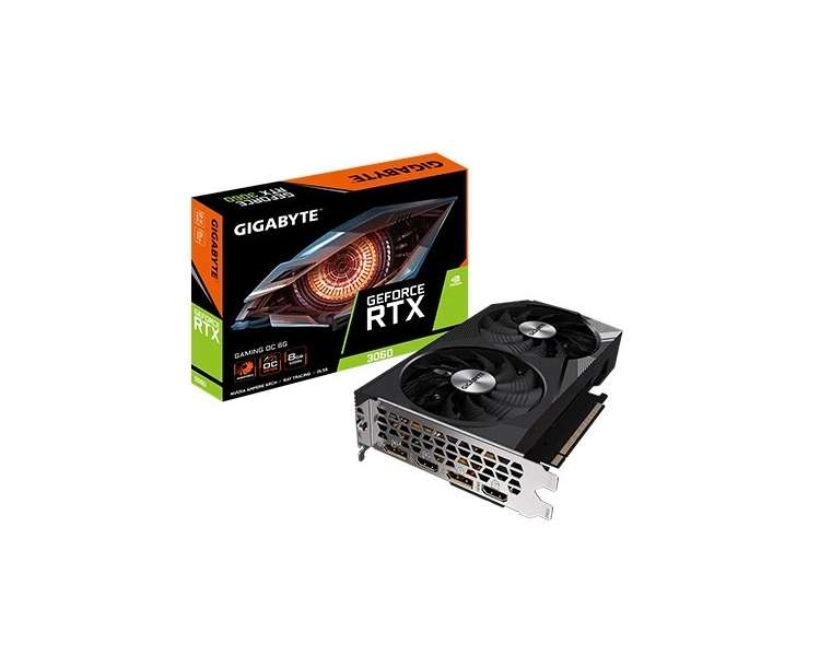 TARJETA GRÁFICA GIGABYTE RTX 3060 GAMING OC 8GB GDDR6