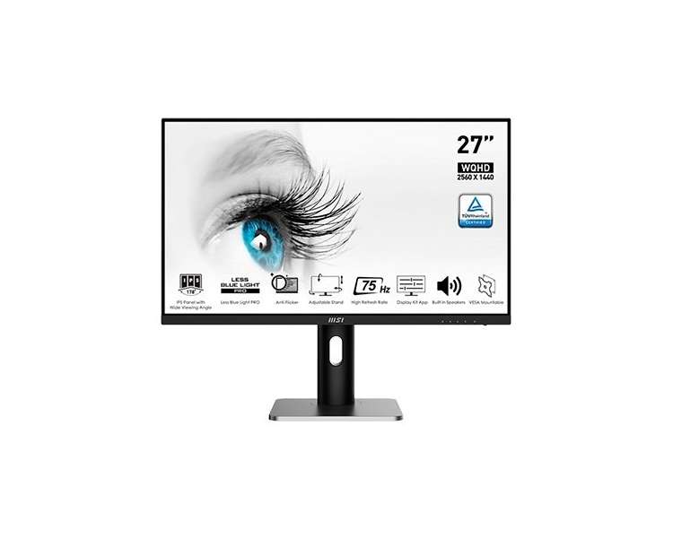 MONITOR LED 27  MSI PRO MP273QP NEGRO