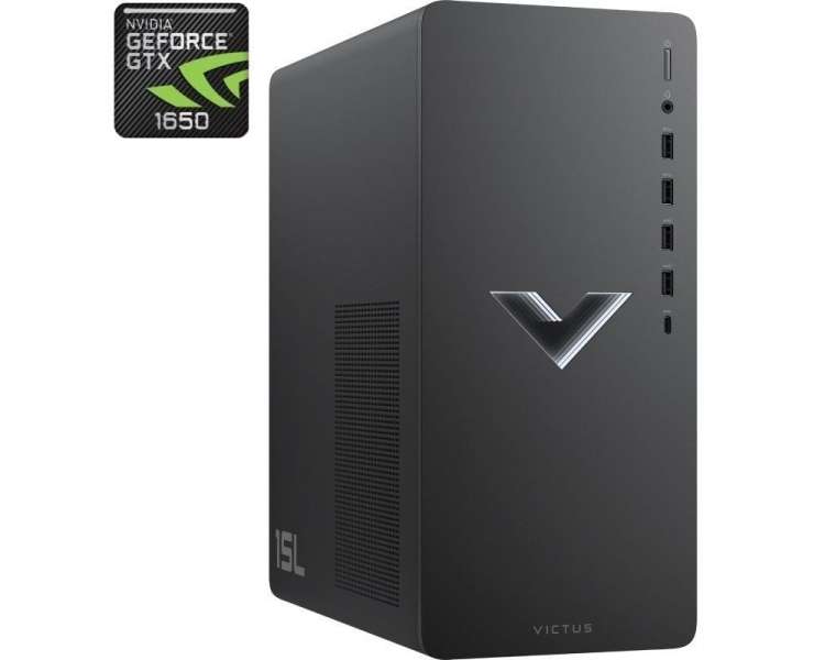 Pc gaming hp victus 15l tg02-0057ns intel core i5-12400f/ 16gb/ 512gb ssd/ geforce gtx 1650/ sin sistema operativo