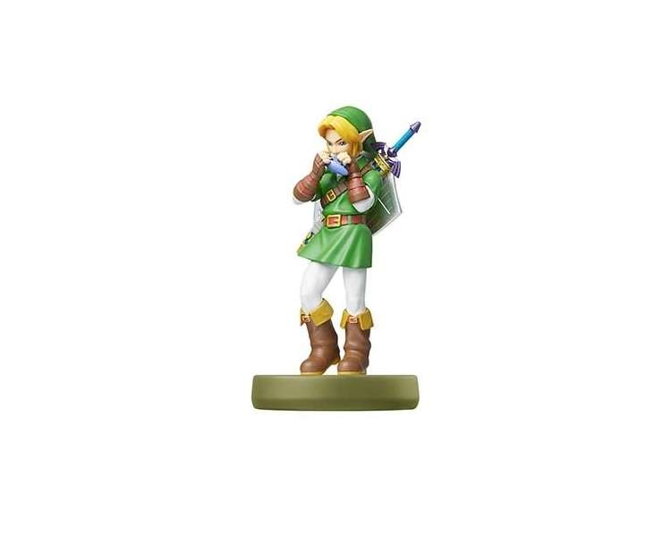 FIGURA NINTENDO AMIIBO LINK OCARINA