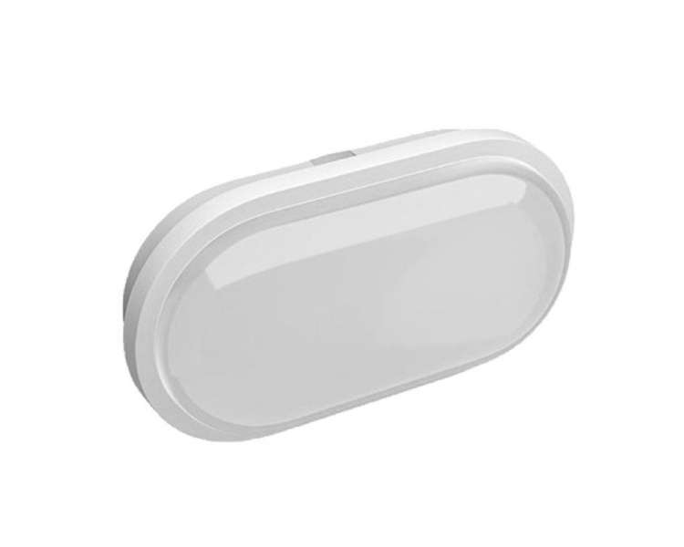 Plafón iglux oval15pir-nb/ ovalado/ ø215 x 115mm/ potencia 15w/ 4000ºk/ blanco