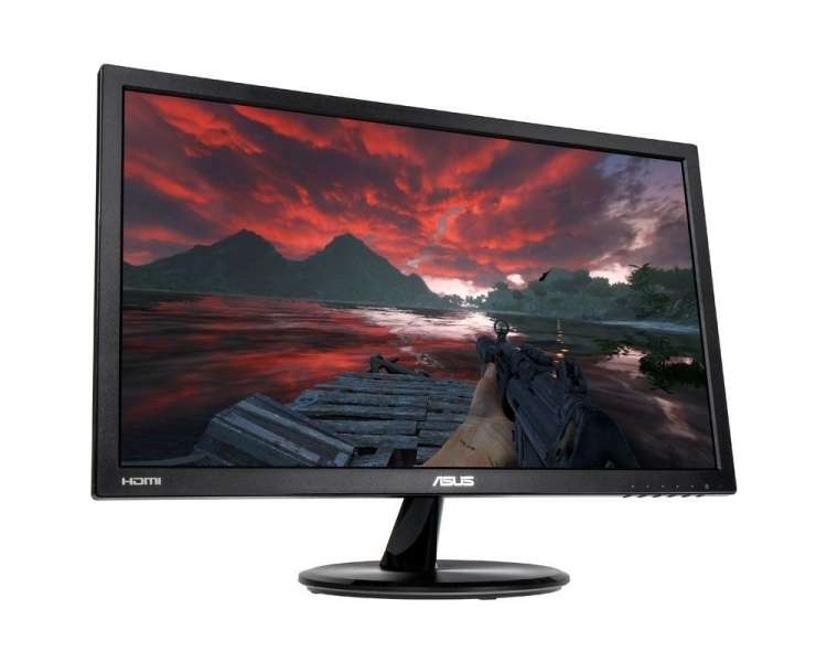 Monitor gaming asus vp228he 21.5'/ full hd/ 1ms/ 60hz/ tn/ multimedia/ negro