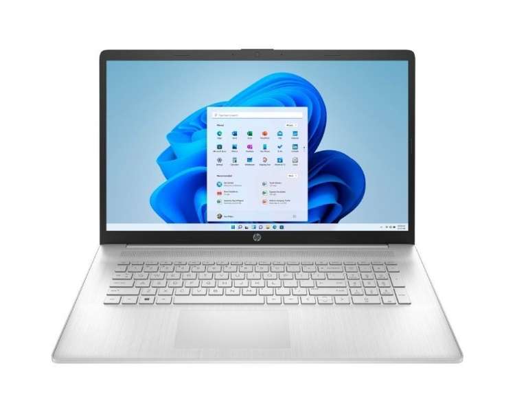 Portátil hp 17-cn0018ns intel celeron n4120/ 8gb/ 256gb ssd/ 17.3'/ win11 s