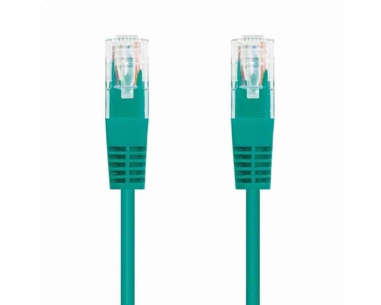 Cable de red rj45 utp nanocable 10.20.0401-gr cat.6/ 1m/ verde