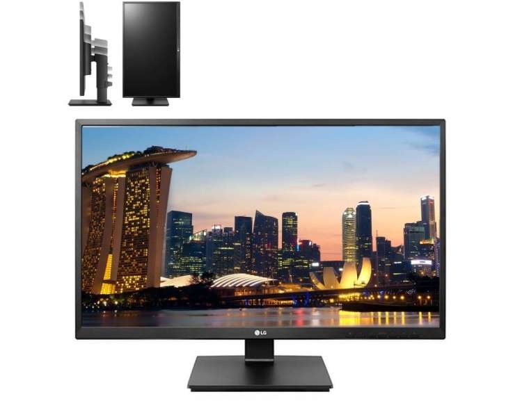 Monitor profesional lg 24bk550y-b 23.8'/ full hd/ multimedia/ negro