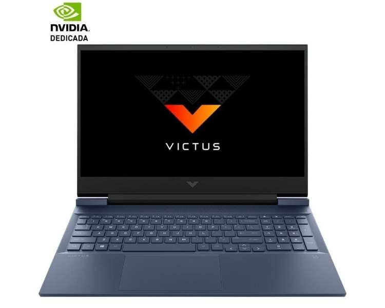 Portátil gaming hp victus 15-fa0001ns intel core i5-12500h/ 16gb/ 512gb ssd/ geforce gtx 1650/ 15.6'/ sin sistema operativo