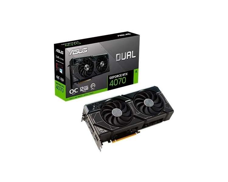 TARJETA GRÁFICA ASUS DUAL RTX 4070 OC GAMING 12GB GDDR6X