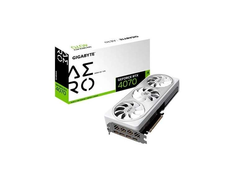 TARJETA GRÁFICA GIGABYTE RTX 4070 AERO OC 12GB  1.0