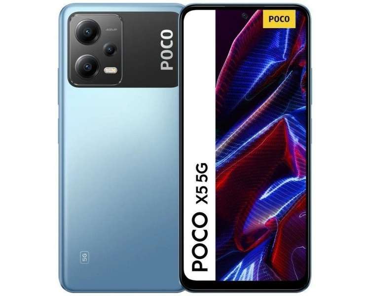 Smartphone xiaomi poco x5 6gb/ 128gb/ 6.67'/ 5g/ azul