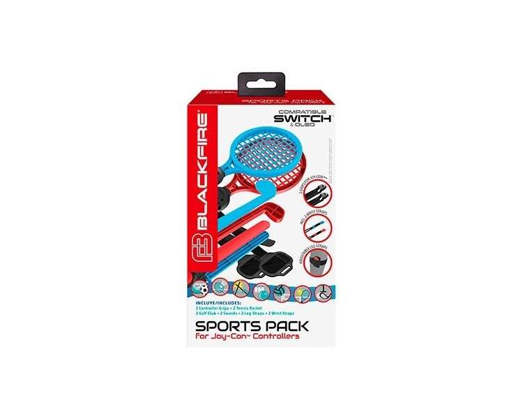 SPORTS PACK 12 EN 1 SWITCH BLACKFIRE