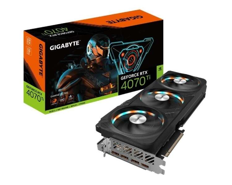 Tarjeta gráfica gigabyte geforce rtx 4070 ti gaming oc 12g/ 12gb gddr6x