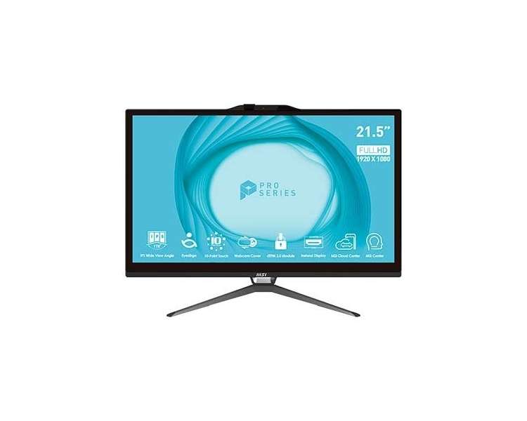 ORDENADOR AIO MSI PRO AP222T 13M-003EU NEGRO