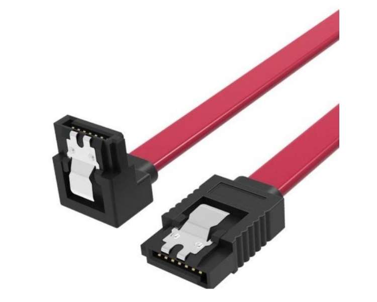 Cable sata vention kddrd/ sata hembra - sata hembra/ 50cm/ rojo