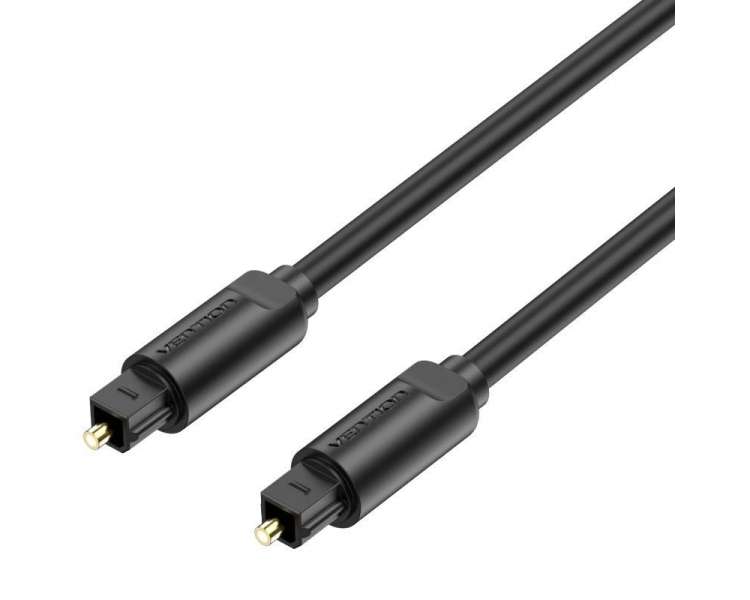 Cable de audio de fibra óptica vention baebg/ 1.5m/ negro