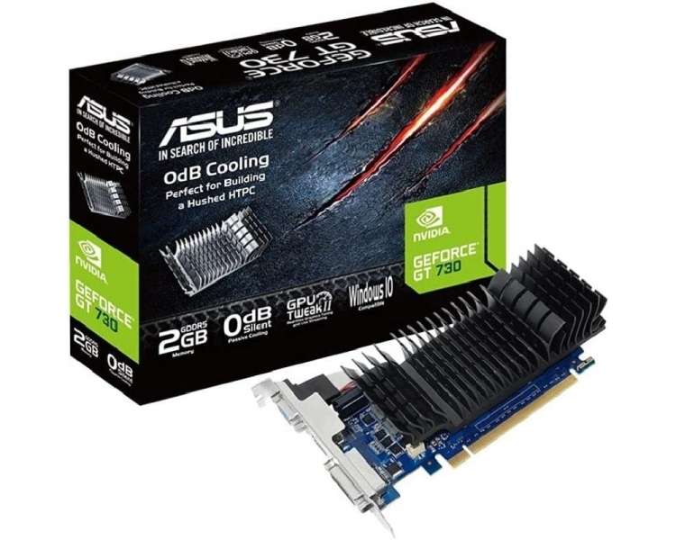 Tarjeta gráfica asus geforce gt 730/ 2gb gddr5