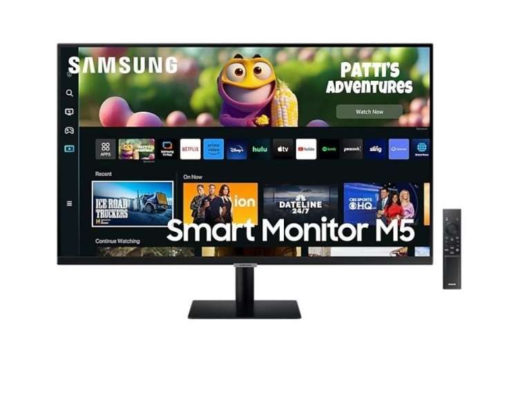 Smart monitor samsung m5 - m50c s27cm500eu 27'/ full hd/ smart tv/ multimedia/ negro