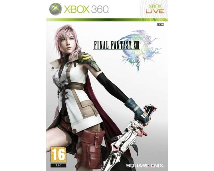 Final Fantasy XIII (13) Juego para Consola Microsoft XBOX 360