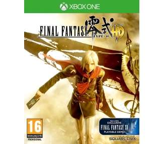 Final Fantasy Type, 0 HD (Inc. Final Fantasy XV Playable Demo) Juego para Consola Microsoft XBOX One