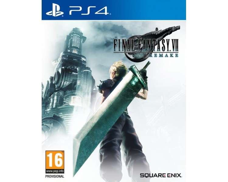 Final Fantasy VII (7), Remake Juego para Consola Sony PlayStation 4 , PS4