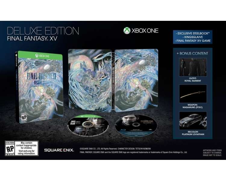 Final Fantasy XV (15), Deluxe Edition, Juego para Consola Microsoft XBOX One