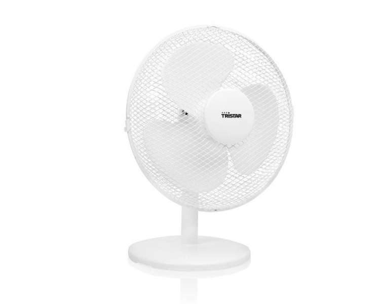 Ventilador de sobremesa tristar ve-5724/ 40w/ 3 aspas 30cm/ 3 velocidades