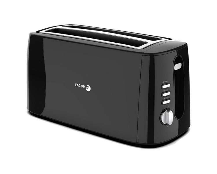 Tostador fagor longtoast duo fge3206b/ 1550w/ negro