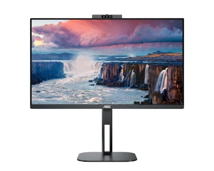 Monitor profesional aoc 24v5cw/bk 23.8'/ full hd/ webcam/ multimedia/ negro