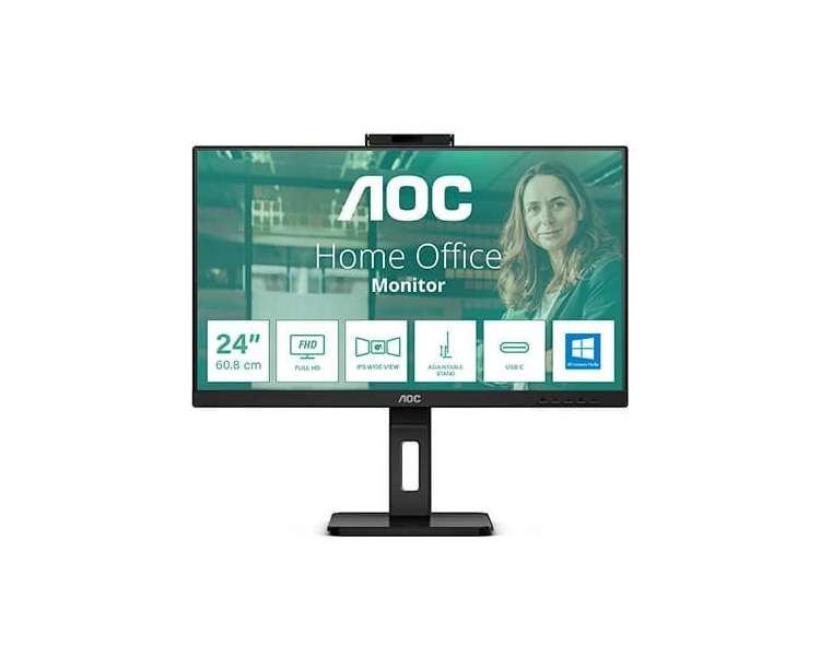 MONITOR LED 23.8  AOC 24P3CW NEGRO