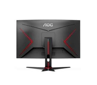 MONITOR LED GAMING 27  AOC C27G2ZE/BK CURVO BK/RED