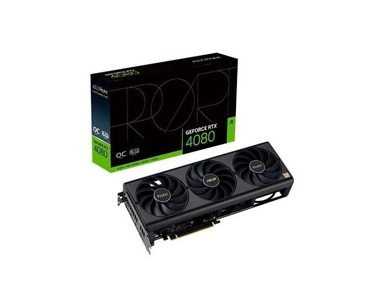 TARJETA GRÁFICA ASUS PROART  RTX 4080 OC 16GB GDDR6 GAMING