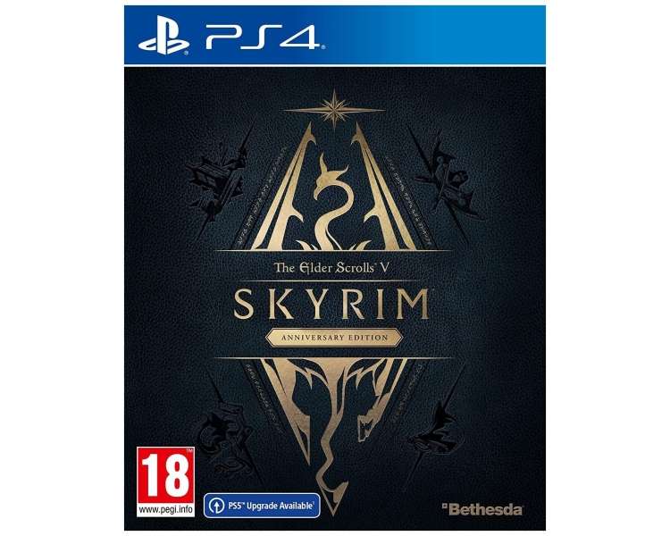 The Elder Scrolls V: Skyrim Anniversary Edition Juego para Consola Sony PlayStation 4 , PS4