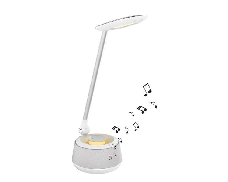 Lexibook - Bluetooth Speaker LED Desk Lamp (BTL030)