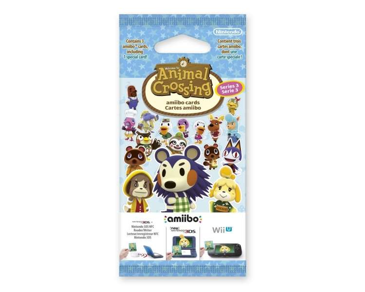 Nintendo Animal Crossing: Happy Home Designer Amiibo Card Pack (Series 3)