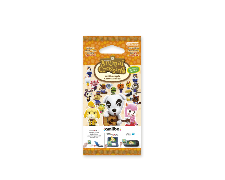 Nintendo Animal Crossing: Happy Home Designer Amiibo Card Pack (Series 2)