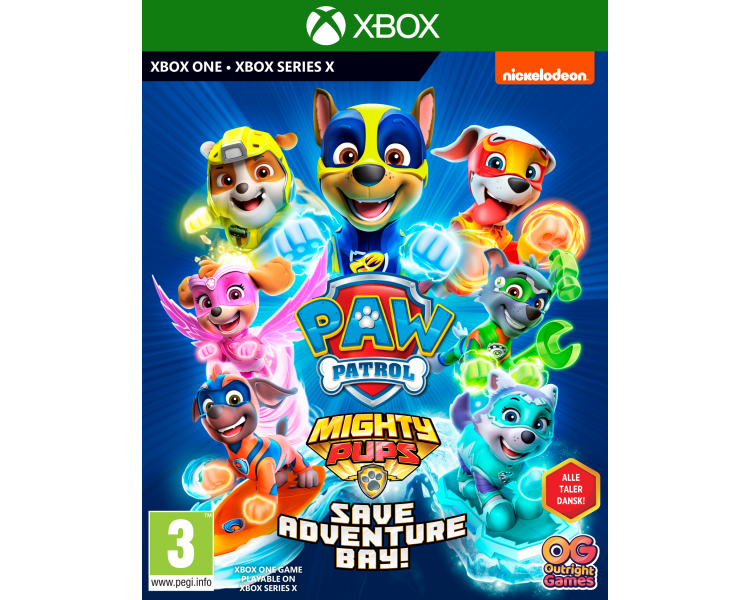 PAW Patrol: Mighty Pups Save Adventure Bay Juego para Consola Microsoft XBOX One