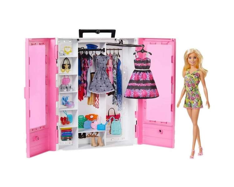 Barbie - Barbie Fashionistas Ultimate Closet Doll and Accessory (GBK12)