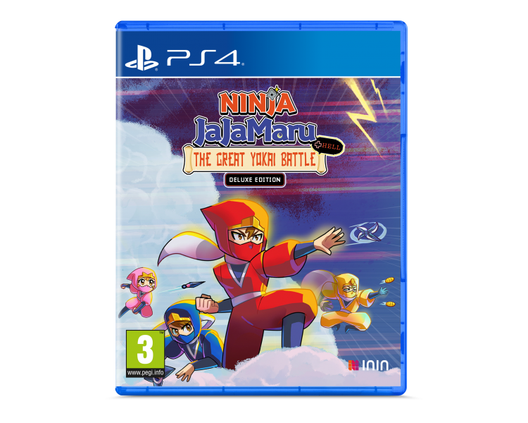 Ninja JaJaMaru: The Great Yokai Battle + Hell Deluxe Edition Juego para Consola Sony PlayStation 4 , PS4