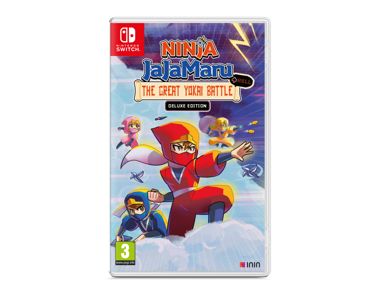 Ninja JaJaMaru The Great Yokai Battle + Hell Deluxe Edition Juego para Consola Nintendo Switch