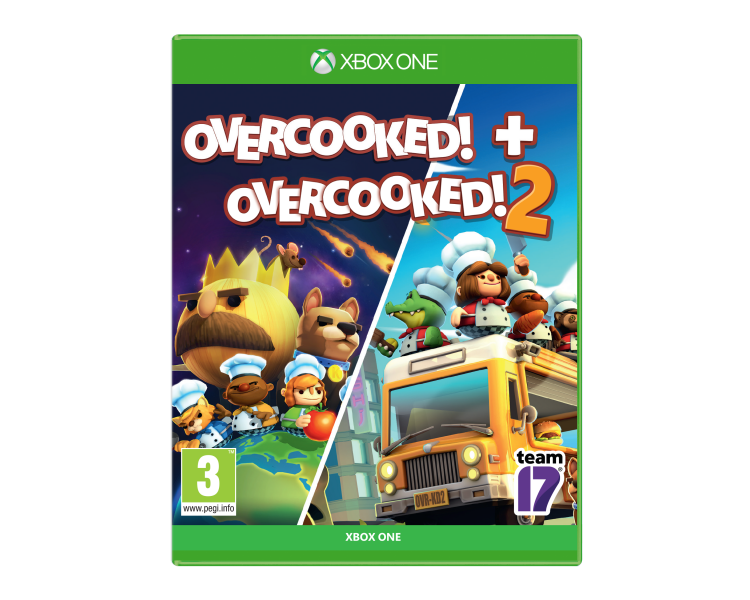 Overcooked + Overcooked 2 Double Pack Juego para Consola Microsoft XBOX One