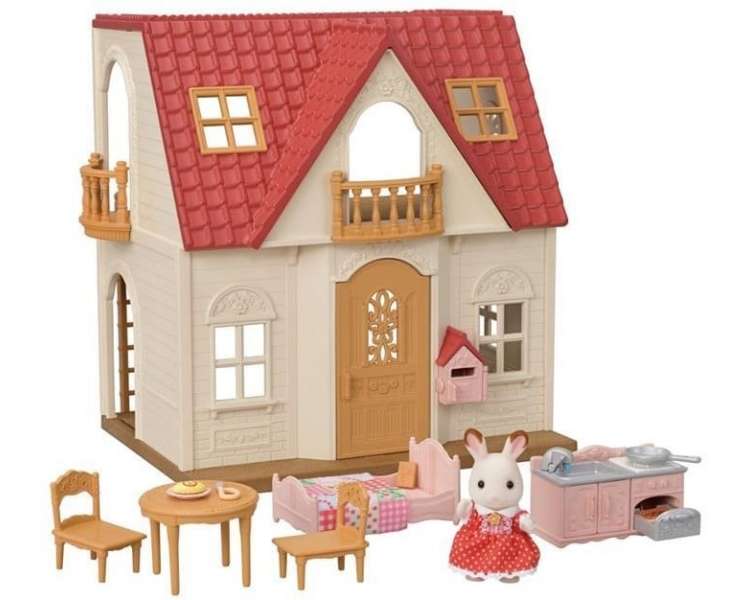 Sylvanian Families - New Red Roof Cosy Cottage Starter Home (5567)